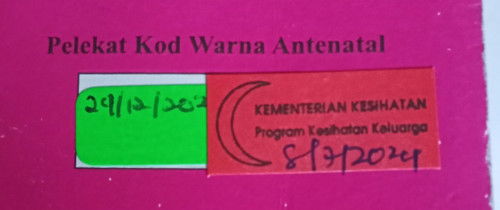 Nak tanya la apa maksud tanda warna ni dekat buku pink ??