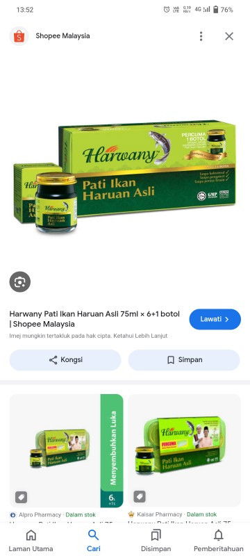 Pati Ikan Haruan