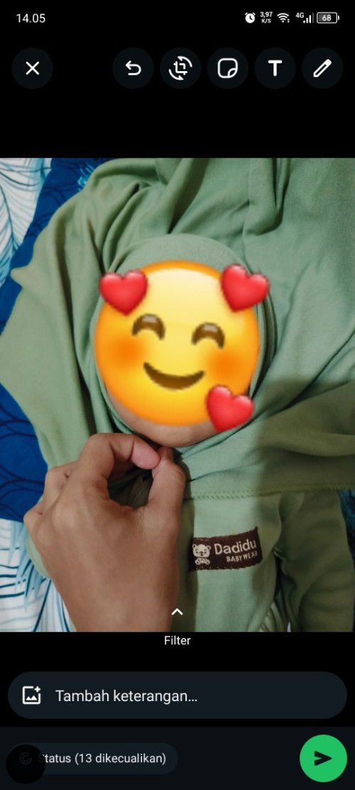 Warna kulit di wajah tdk merata