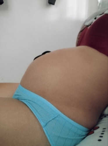 Normal size of 6 months pregnant.
