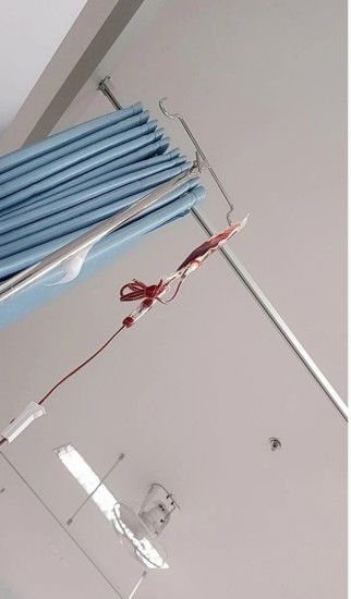 ลูกซีด จนต้องให้เลือด