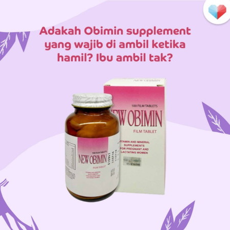 Suplemen Obimin Untuk Ibu Hamil