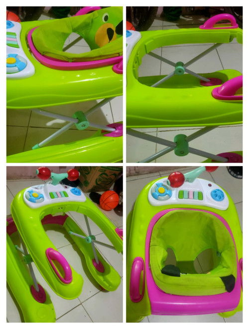 Preloved babywalker pushwalker