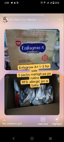 Enfagrow A+ 1-3 for sale