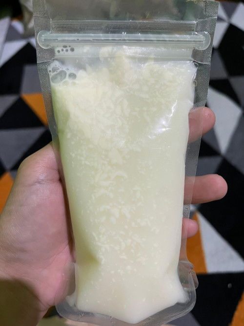 Asi perah menggumpal