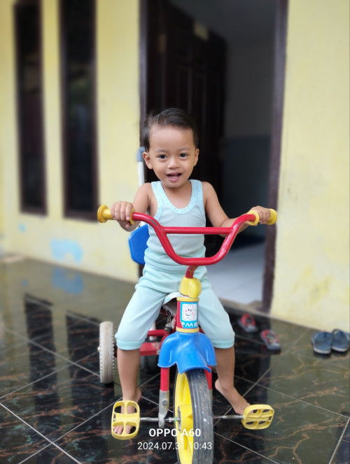 Halo Bun anak ku yang sekarang usia 3 tahun