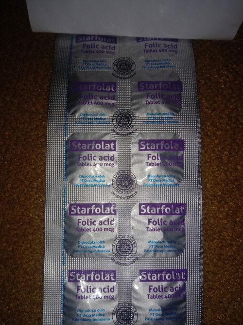 Dikasih obat starfolat aja