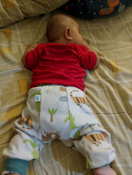 Bayi menuju 4 bulan tidur tengkurap