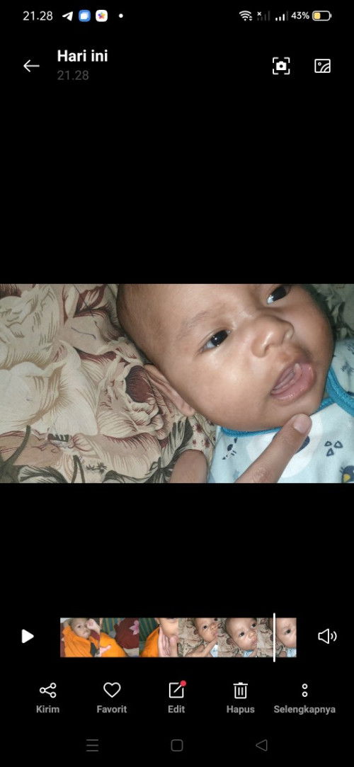 Bun ini tumbuh gigi atau bukan ya usia baru 2 bulan