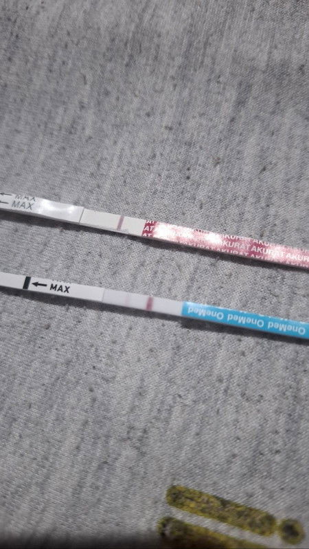 Tespek garis 2 tapi samar banget