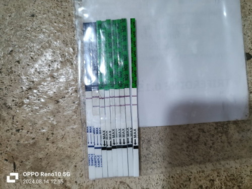 ตรวจที่โรงพยาบาลไม่ขึ้นแต่ซื้อมาตัวเองขึ้นแบบนี้แสดงว่าท้องใช่ไหมคะ