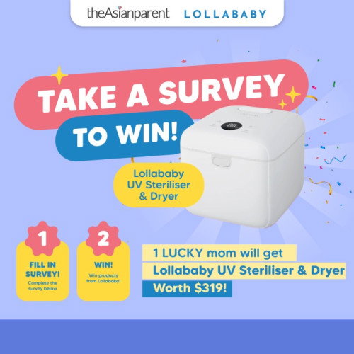 🎉TAKE A SURVEY TO WIN Lollababy UV Steriliser & Dryer Worth $319! 🎉