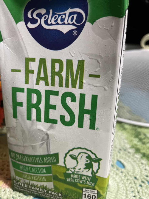 Farm fresh milk selecta