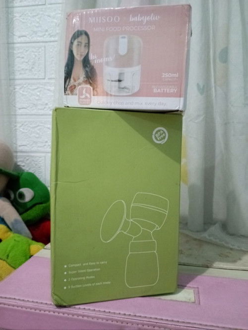 Dijual Pompa ASI dan Food Processor (Bundle)