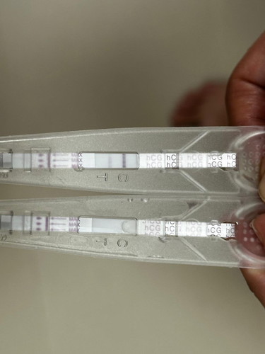 Faint line on guardian test kit, is it positive?