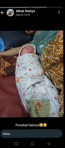 Allhamdulillah bayi saya sudah lahir tanggal 17 Agustus kemarin padahal hpl 22 Agustus