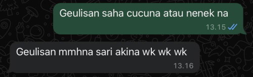 Mau cerita dikit