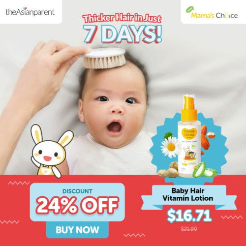 Revitalize Baby's Hair with Mama's Choice Vitamin Lotion 💛