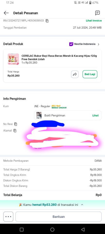 Alhamdulillah rezeki dd