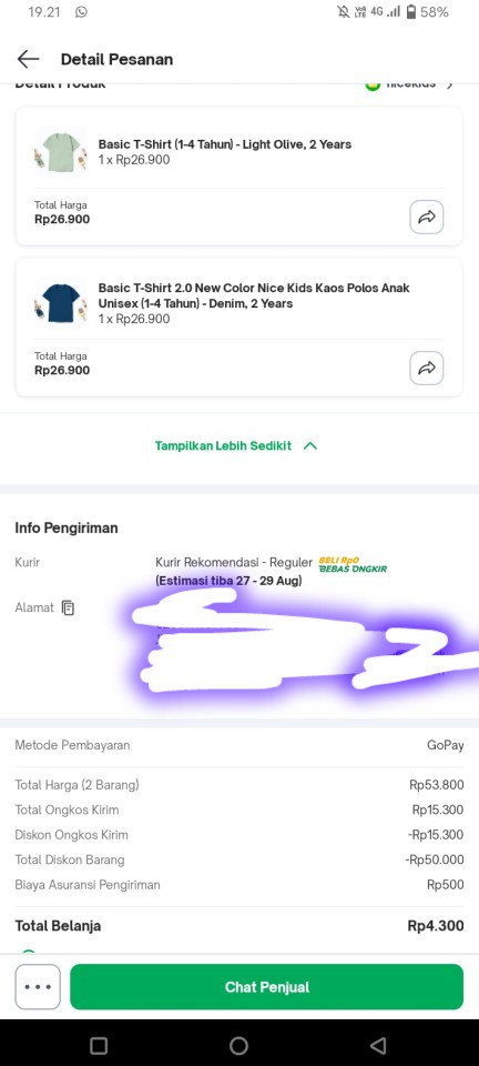 Alhamdulillah dapat diskon lagi