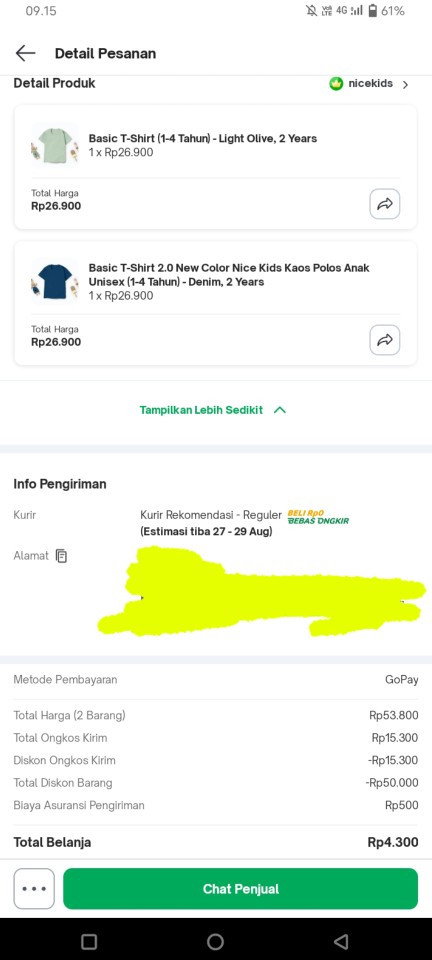 Hai bund, aku ngajak kamu belanja pakai Tokopedia, nih. Ada diskon 99% hingga Rp50.000 buat belanja