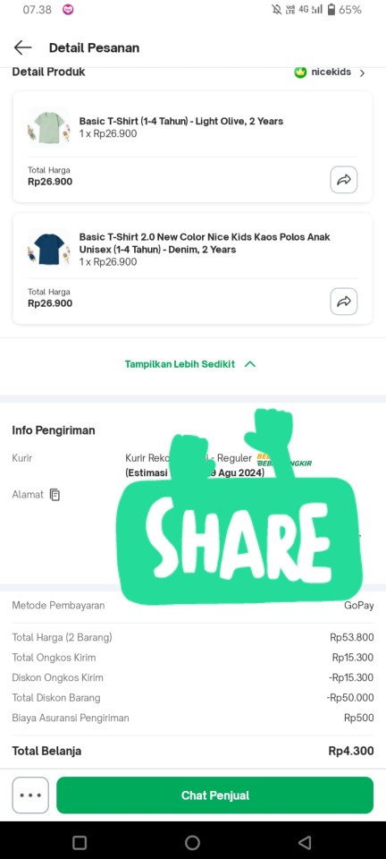 Alhamdulillah rezeki dd