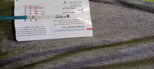 Assalamualaikum mom's ...mohon maaf mau tanya saya sudah test 3x hasilnya samar semua apa itu hamil.