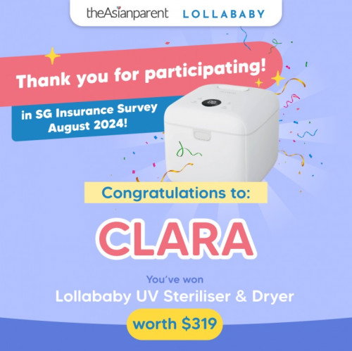 SG Insurance Survey August 2024 Winner Announcement