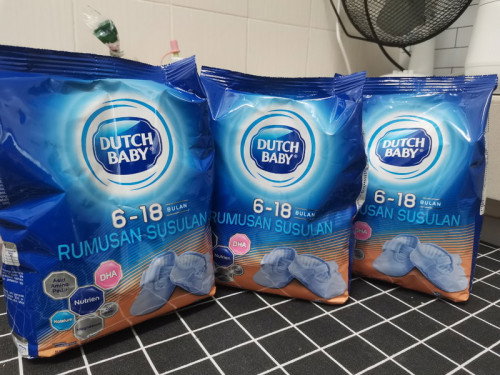 Siapa nak? Susu Dutch Baby 6-18 bulan
