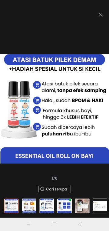 Bayi batuk
