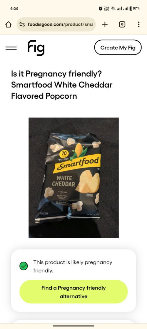 Smartfood Cheddar Popcorn - okay lang kumain kahit konti konti lang during pagbubuntis?
