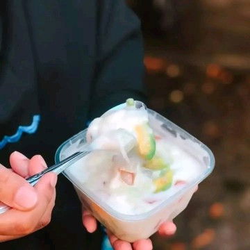 Es teler alpukat, nangka, durian