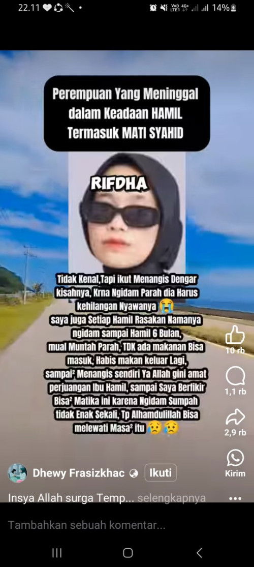 Jangan sepelekan orang ngidam