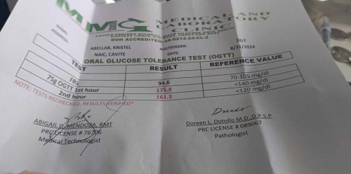 75ogtt result
