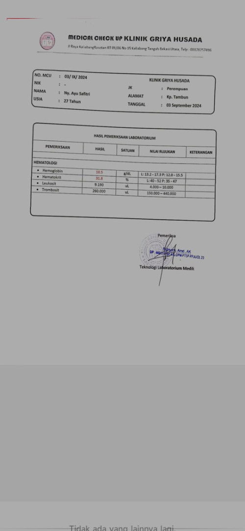 Cara naikan HB sama hematokrit