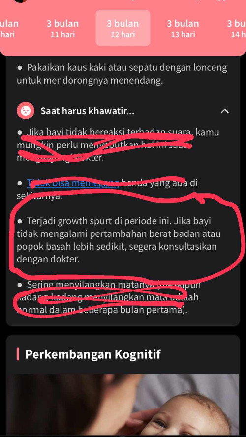 Tiba tiba menolak menyusu