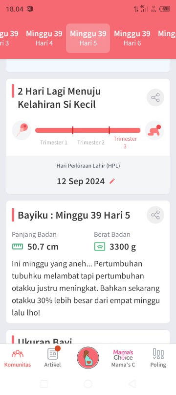 2hari menjelang hpl 😌😌 perkiraan hasil USG 12 September