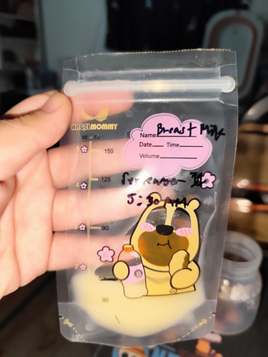 Konti Breastmilk (First time pumping)