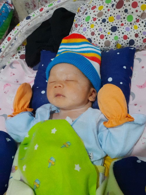 Alhmdulillh baby boy udh lounching tgl 5 sep