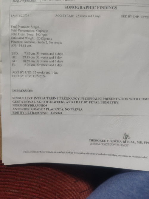 normal lang po ba yung ultrasound wala naman po bang problema?