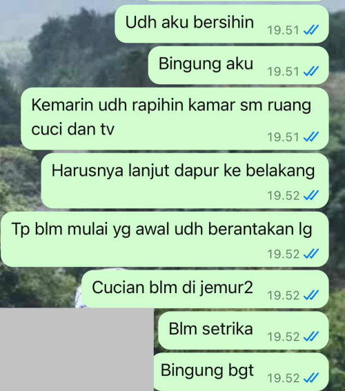 Gimana cara agar kerjaan rumah beres ?