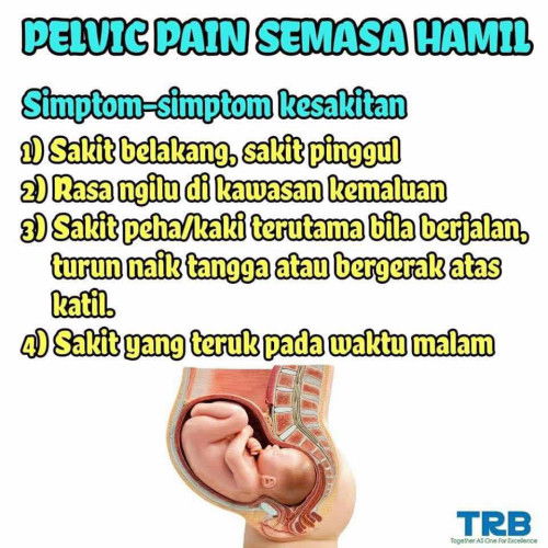 Ngilu bahagian kemaluan semasa hamil