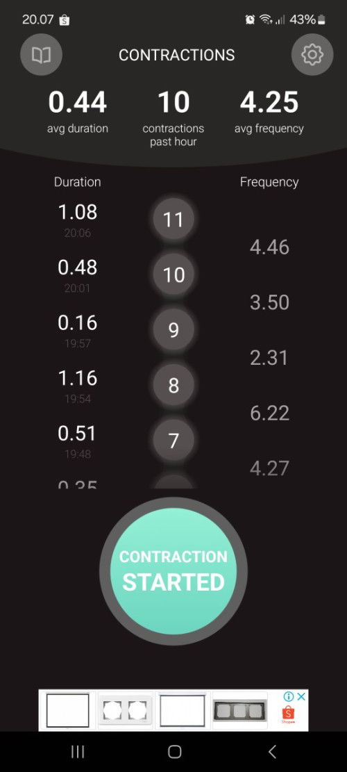 Kontraksi atau bukan?