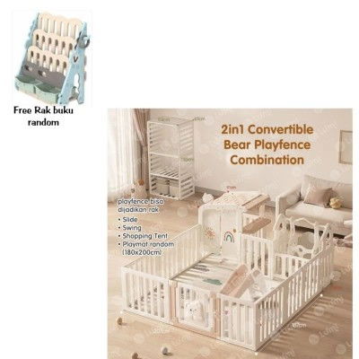 Pagar bayi gratis rak buku