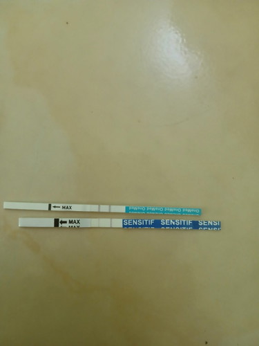 Tespek positif 4 hari sebelum telat haid, ini benaran positif hamil belum bund?