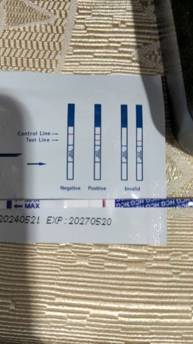 Hai Nak Tanya. kalau double line Samar MCM Ni pregnant ke?