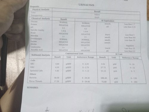 Lab result