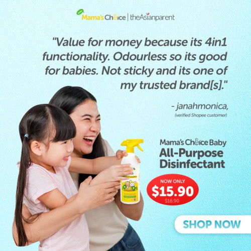 Mamas have spoken! They love THIS baby-safe disinfectant! 💖