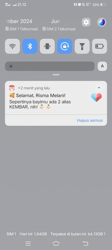 Ka apakah kalau ada notifikasi gini benar