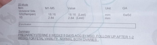 Is this normal and posible ba mag ka baby or blighted ovum